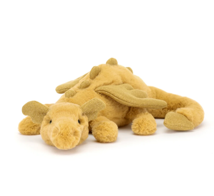 Jellycat Golden Dragon Little