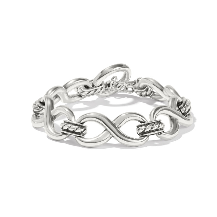 Brighton Interlok Infinty Bracelet (JF0136) SLV