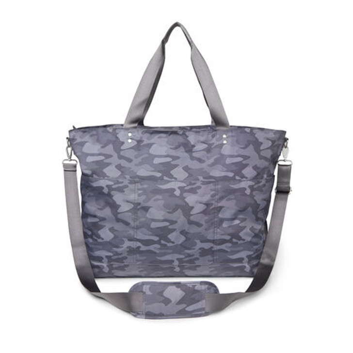 Baggallini Extra-Large Carryall Tote (XCA700) DRK GRY CAMO