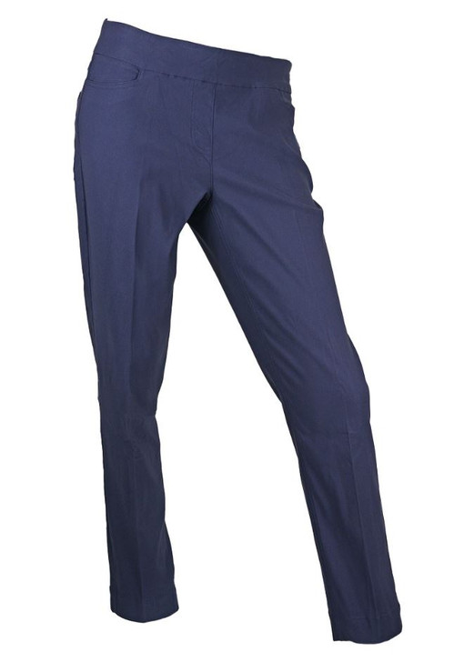 Thin Her Pull-On Real Pocket Ankle Pants (N32207PM) DEEPSEA
