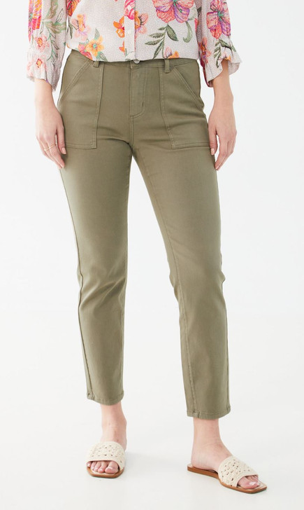 FDJ French Dressing Olivia Euro Twill Pencil Carpenter Ankle Pants (2 Colors) (2232511)