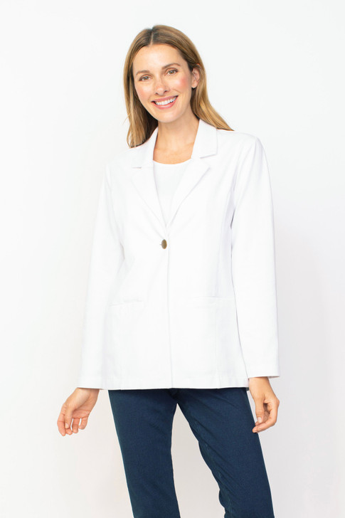 Habitat Stonewash Blazer (31568) WHT