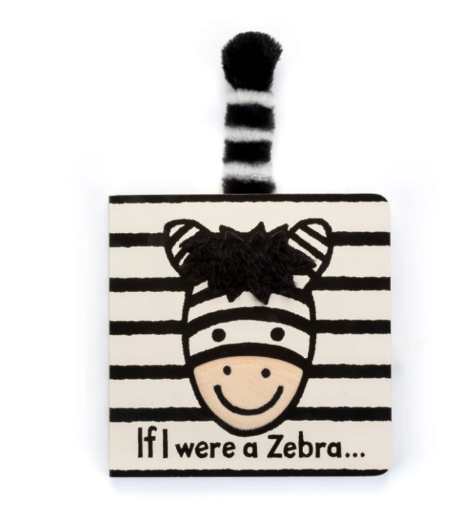 Jellycat If I Were A Zebra Book