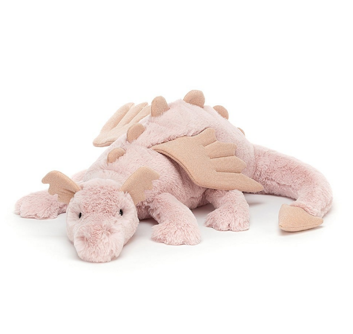 Jellycat Rose Dragon Huge