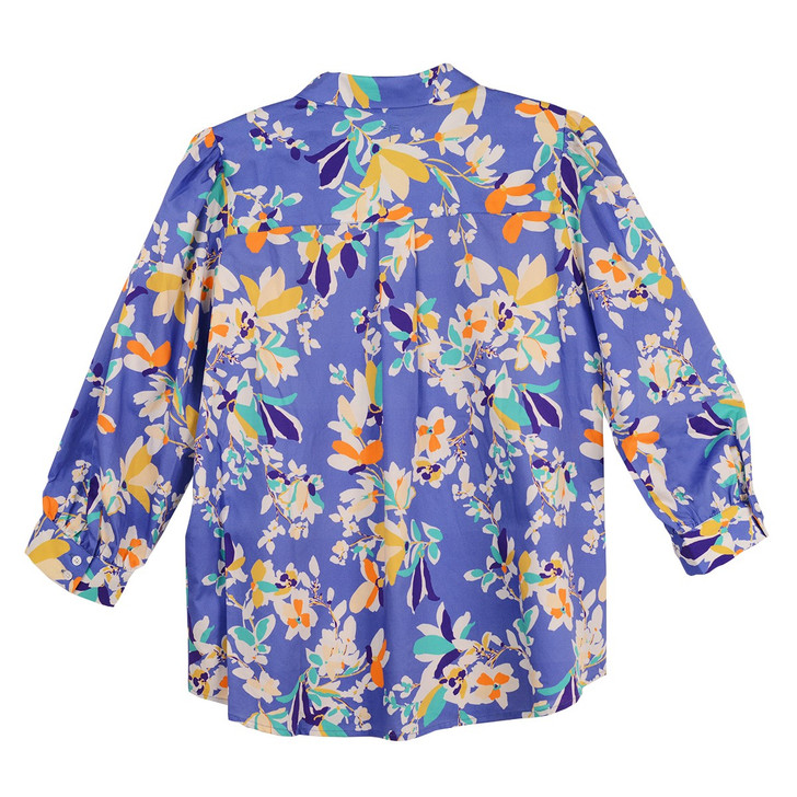 Tyler Boe Lawson Peri Floral  Shirt (33143A)