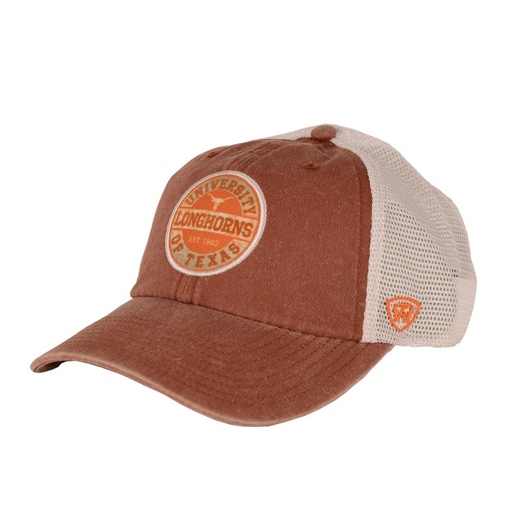 Texas Longhorns Fundamentals 1883 Patch Trucker Cap (TOW KU-01FS-TXE-06Z) BO/TAN