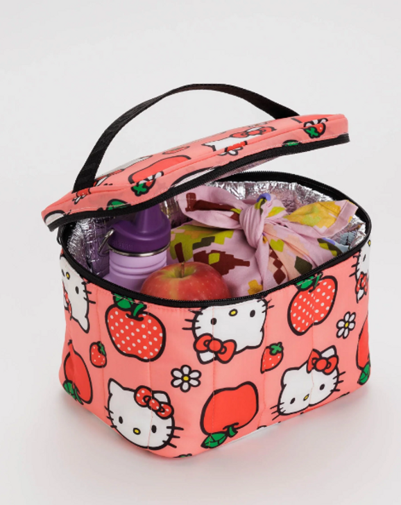 Baggu Puffy Lunch Bag - Hello Kitty Apple