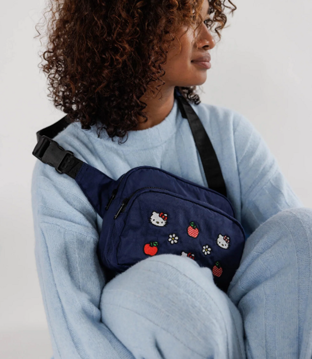 Baggu Fanny Pack - Embroidered Hello Kitty