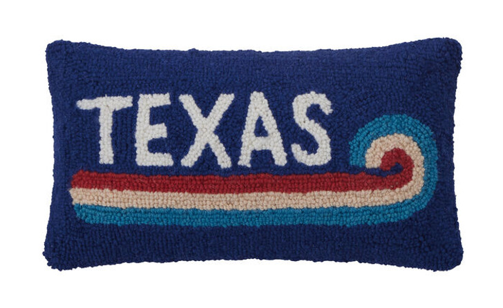 Retro TEXAS Hook Pillow (30AV246C16OB) NVY