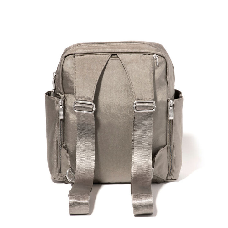 Baggallini Convertible Backpack Sling  (CBS881) Sterling Shimmer