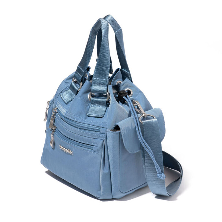 Baggallini Modern Everywhere Mini Drawstring Bag (DSM840) Cornflower