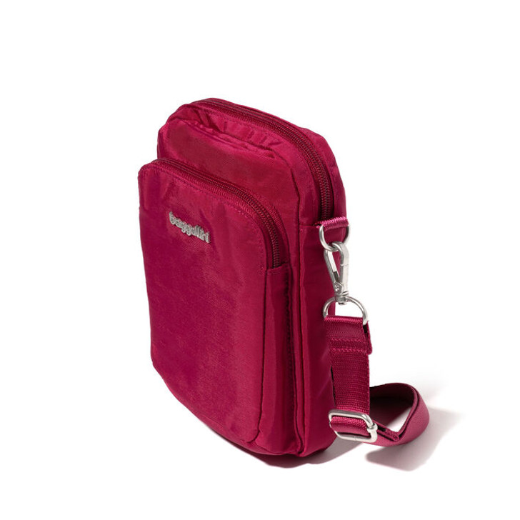 Baggallini Modern Everywhere Explorer Crossbody (ENS832) Beet Red