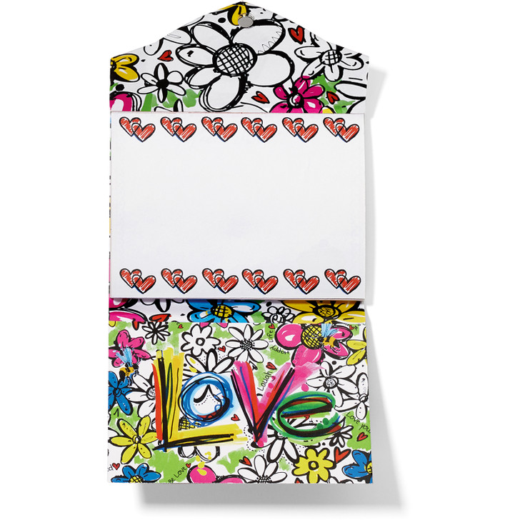 Brighton Fashionista Love Heart Notepad (G8292M) 