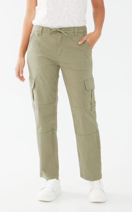 FDJ French Dressing Pull-On Cargo Wide Leg Pants (2 Colors) (2732944)
