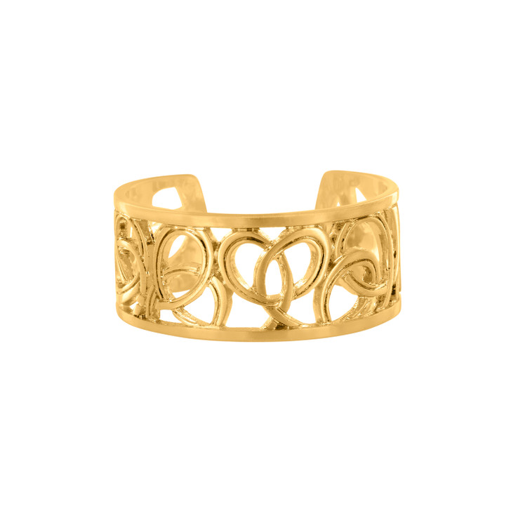 Brighton Christo Vienna Narrow Gold Ring (J62525) 