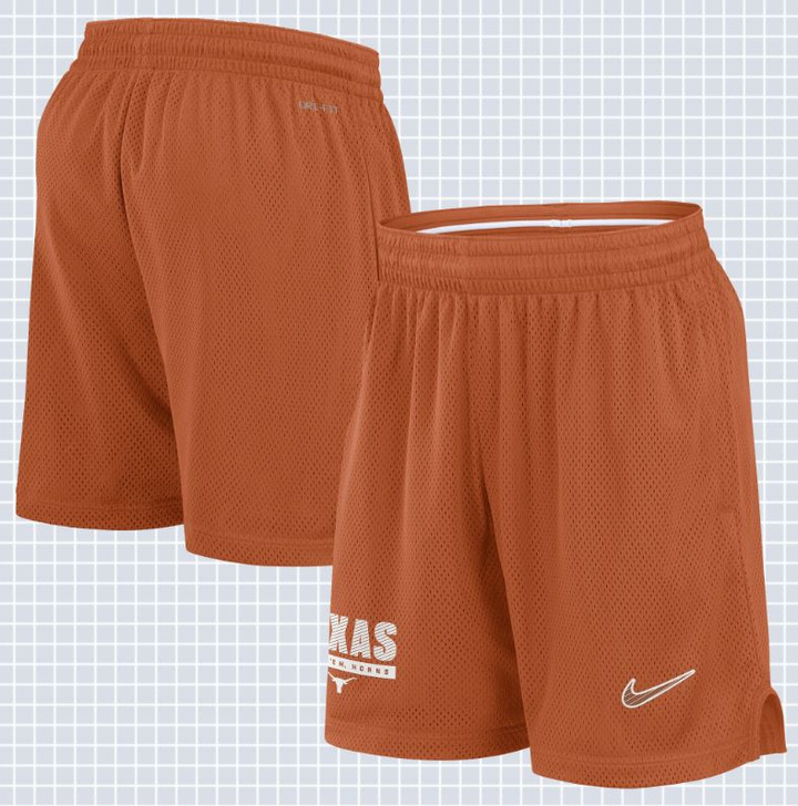 Texas Longhorn Nike Dri Fit Mesh Shorts (02EO-08D9-TXE-RFJ) BO