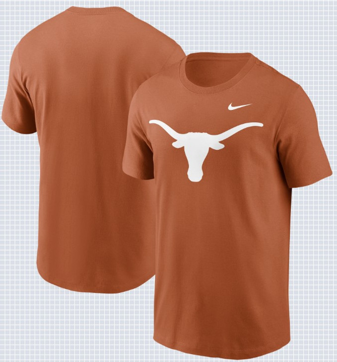 Texas Longhorn Nike Single Logo Tee (N199-81F) 