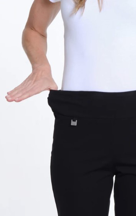 Slimsation Black Pull On Pant