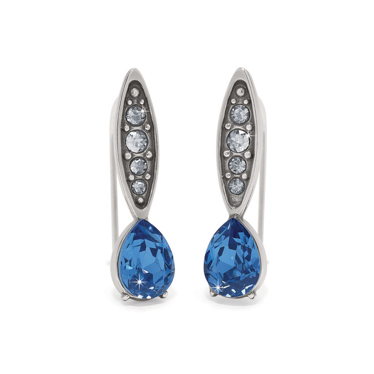 Brighton Mystery of Love Blue French Wire Earrings 
