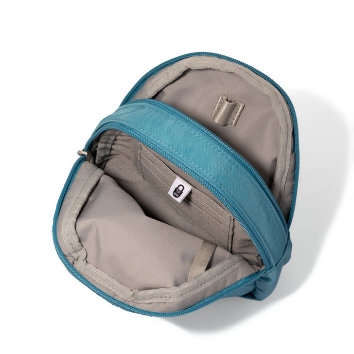Baggallini Double Zip Mini Sling (SEASIDE)