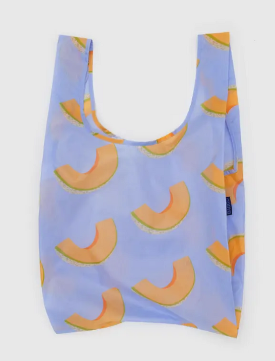 Baggu Standard Reusable Bag - Cantaloupe Blue
