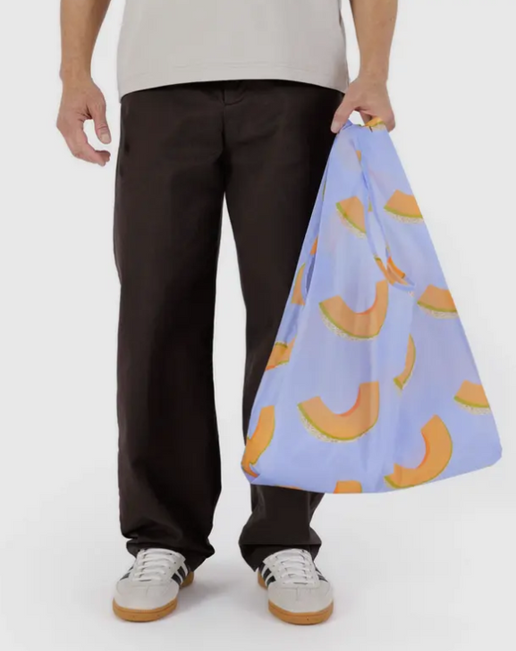 Baggu Standard Reusable Bag - Cantaloupe Blue
