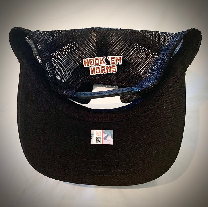 Texas Longhorn 3D Bevo Trucker Cap (BLK/BO BEVO)