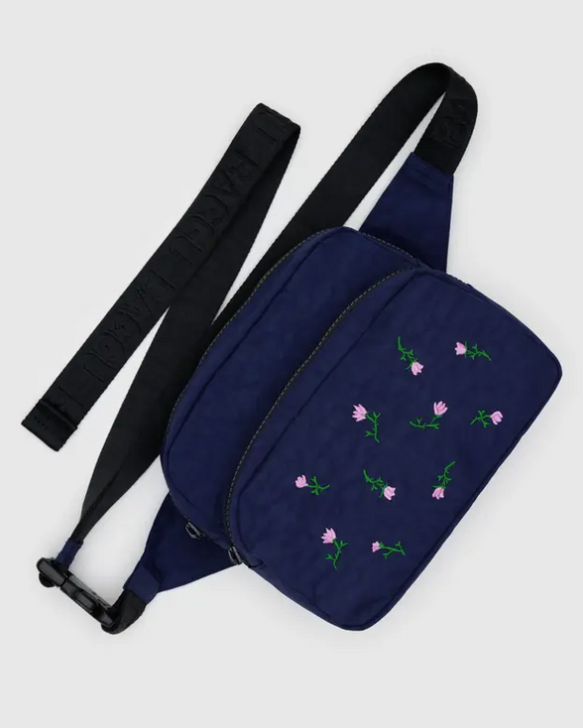 Baggu Fanny Pack - Embroidered Wildflower