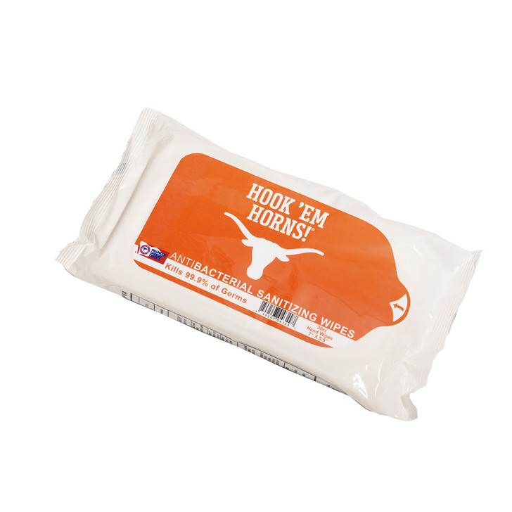 Texas Longhorn Sanitizer Hand Wipes 