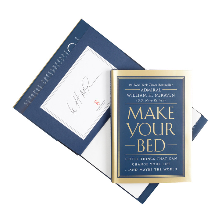 Make Your Bed-Book (Signed by the Author)