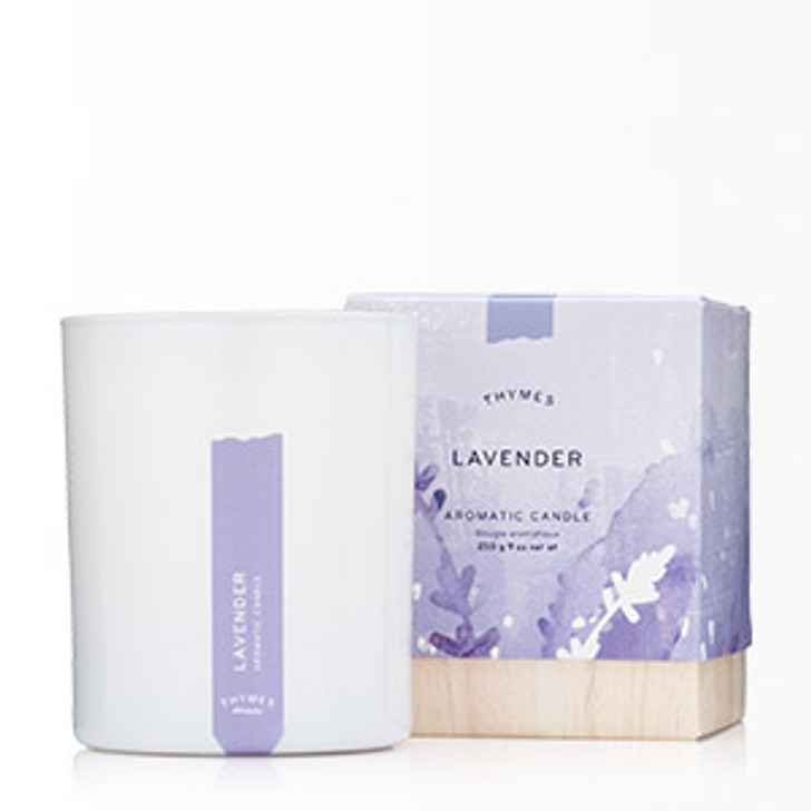 Thymes Lavender Aromatic Candle 9 Oz