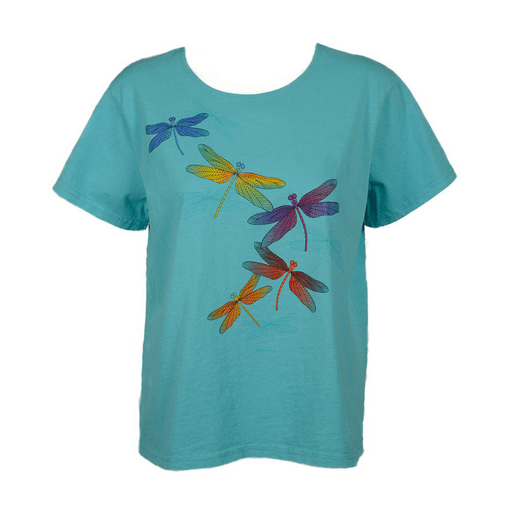 Sabaku Dragonfly Short Sleeve Tee (323TURSSBT) TURQ