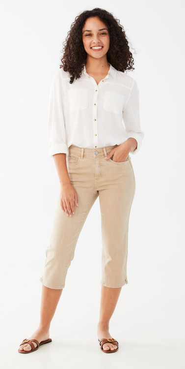 French Dressing Olivia Slim Capri 2110511 - Main Street Clothing Company