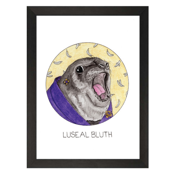 Luseal Bluth / Lucille Bluth / Arrested Development Petflix Art Print