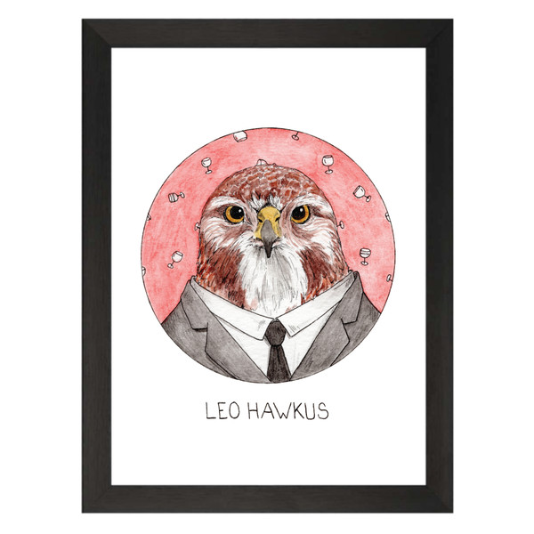 Leo Hawkus / Leo Markus / Will & Grace Petflix Art Print