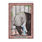 Edouard Manatee Zooseum Greeting Card - Punny Animal Artist - Edouard Manet