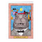 Hippaul Klee Zooseum Greeting Card - Punny Animal Artist - Paul Klee
