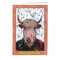 Yakson Pollock Zooseum Greeting Card - Punny Animal Artist - Jackson Pollock