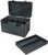 Vaultz Medium Locking Storage Case with Dividers, Tactical Black - VZ00121