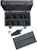 Vaultz Large Locking Storage Case with Dividers, Tactical Black - VZ00122