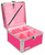 Vaultz Divided Storage Box, Pink Bling - VZ03892