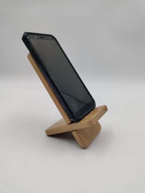 Phone Holder- Oak