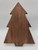 Christmas Tree Cutting Board- Walnut Piano Wood and Purple Heart