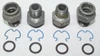 Precision 1172B 700R4 4L60E 4L80E Transmission Cooler Fittings Kit [Set of 4]
