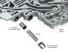 Sonnax 44912-01 45RFE 68RFE 5-45RFE 65RFE 66RFE HD TCC Accumulator Spring (Pack of 5) - kit contents