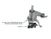 Sonnax 22229-07K A500 A518 A618 48RE Neutral Safety Back-up Insulator Service Kit - kit contents
