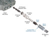 Sonnax 37947-03K 4R44E 4R55E 5R44E 5R55E Boost Valve Kit (Increased Ratio) - kit contents