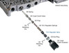 Sonnax 37947-38 4R44E 5R55E 5R44E 5R55E TCC Regulator Valve (OE Size) - kit contents