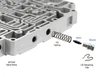 Sonnax 76948-29K 4R70 4R75 Overdrive Servo Regulator Kit - kit contents