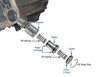 Sonnax 76890-01K 4R70 4R75 AODE 1-2 Accumulator Sleeve Kit (Tooling Required) - kit contents